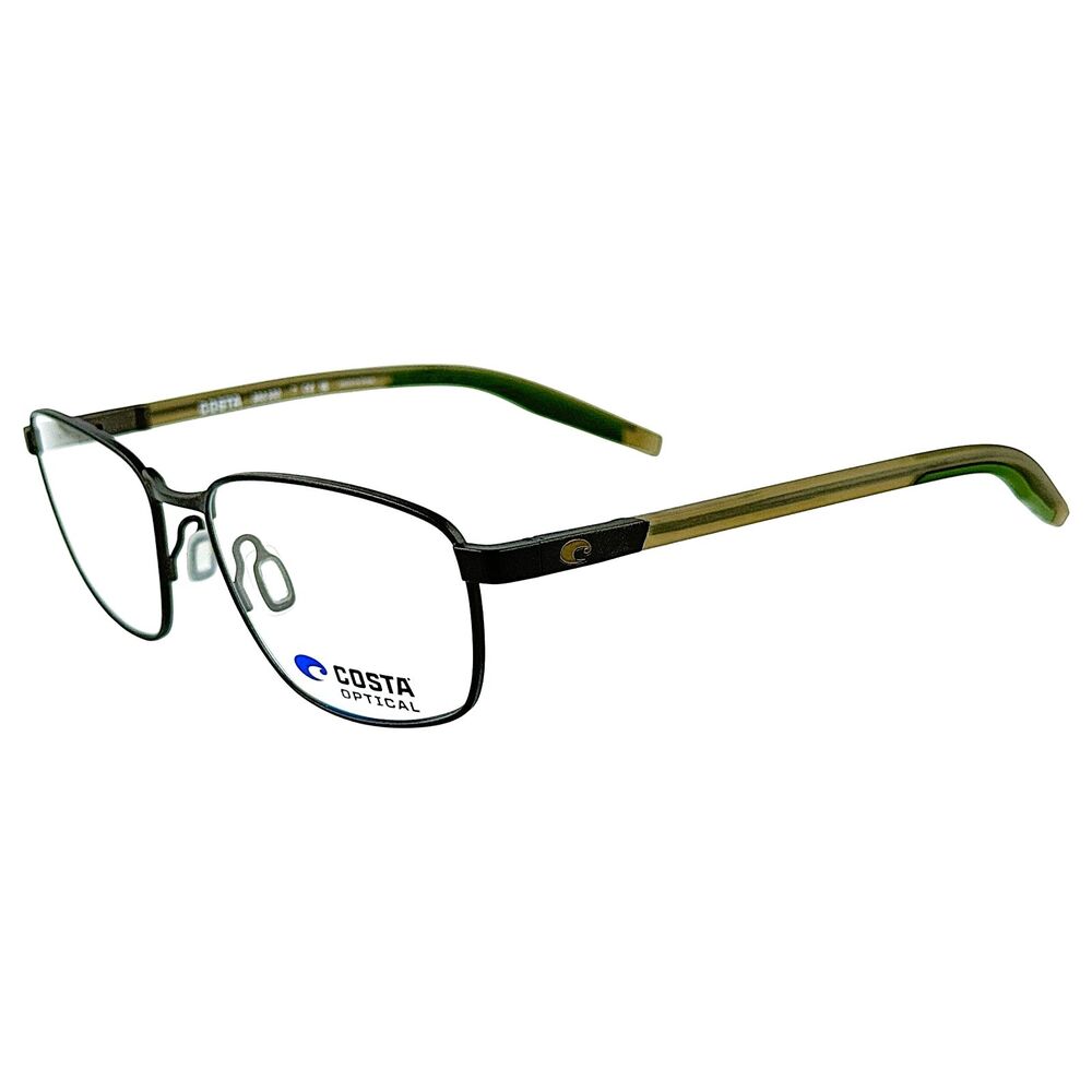 Costa Del Mar BRD300 Bimini Rd 300 Mens Metal Eyeglass Frame 301403 Gun 55-17